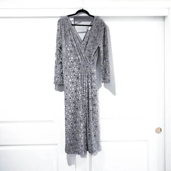 army green sweatshirt dress ANINE BING Aurora Dress in Army Green main image 1